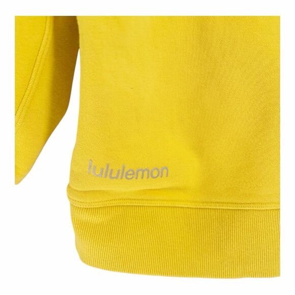 Lululemon Perfectly Oversized Crew Sweatshirt Soleil Yellow - Picture 4 of 5